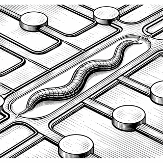 Scientists Built a Tiny Hotel for Worms So They Could Watch Each One's Entire Life Story