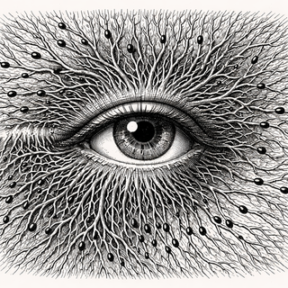 If you Google retinal ganglion cells, you'll find a fairly tidy story: some of them like broad changes in light, some of them get excited by edges and fine spatial detail, and the retina itself is often presented as a neat little pre-processing machi