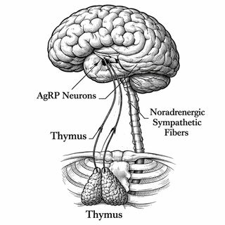 That matters because multiple sclerosis is usually told as a story about the immune system picking a fight with the brain; this paper suggests the brain may also be quietly texting the immune system from headquarters, and in MS that group chat starts