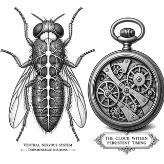 Down in the fly's ventral nervous system, the nerve-cord corridor below the brain where movement commands get routed like parcels on a conveyor belt, how early does a locomotion circuit have to start ticking? According to a new Cell Reports study, so