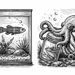 An octopus can unscrew a jar like a tiny underwater locksmith, while a zebrafish mostly looks like it forgot why it swam into the room. Yet both can teach us something awkward about human brains: intelligence is not the only thing that makes biology 
