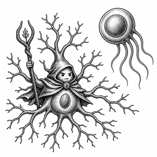 A storm moves through the brain differently than it moves through the blood. Blood is weather fronts and remix culture: cells rising, clones expanding, immune crews showing up with fresh badges. The brain is more like an old-growth forest after rain,