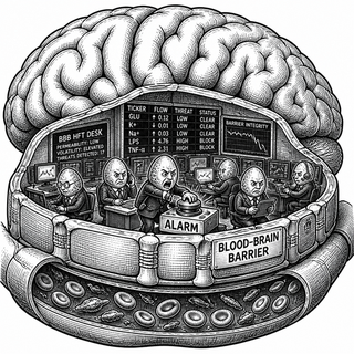 So here's what nobody tells you about brain inflammation: sometimes the biggest risk is not the invader, but the way the security system reprices the whole market after one bad trade. In neonatal meningitis, bacteria like neonatal meningitis-causing 