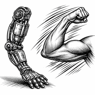Holding your arm still is not 