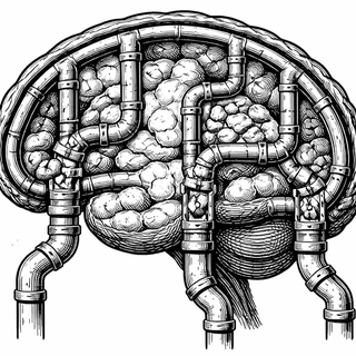 People say the brain is like a computer. It's not. A computer does not swell, leak, call in immune cells, and then quietly leave a pile of bad protein drywall in the attic after one hit to the head. Your brain is more like a building under constant m