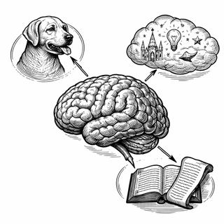 In a universe of roughly two trillion galaxies, inside a skull of roughly 1,400 grams, your brain is solving a problem that would bankrupt most trading floors: converting radically different inputs into a single, spendable currency. You see a dog. Yo