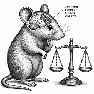 In five years, this discovery might mean we stop treating motor cortex like the brain's bicycle pedal and start treating it like a tiny, damp customs office deciding which stimulus gets stamped "lick left" and which gets marched to "lick right." Shen