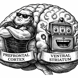 Head to the very front of the brain, right behind the forehead, and you land in the prefrontal cortex - the neighborhood that handles planning, braking, filtering, and the deeply unglamorous job of telling you not to do the dumb thing again. Now swin